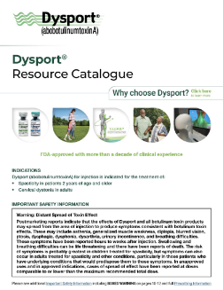 Dysport Resource Catalogue