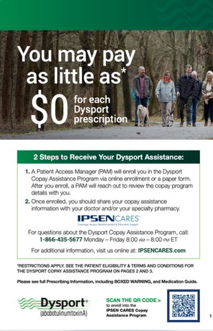 IPSEN CARES Copay Assistance Brochure